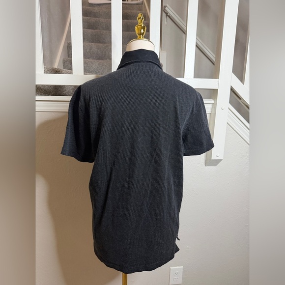 Rodd & Gunn Sports Fit Black Dotted Collared Short Sleeve Polo Shirt - Picture 2 of 8